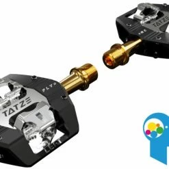 Alternative view of Tatze Pedals Mc-Fly Titanium