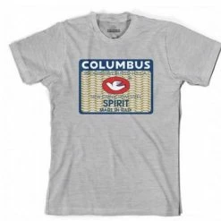 Alternative view of Cinelli T-shirt Columbus Spirit-steel