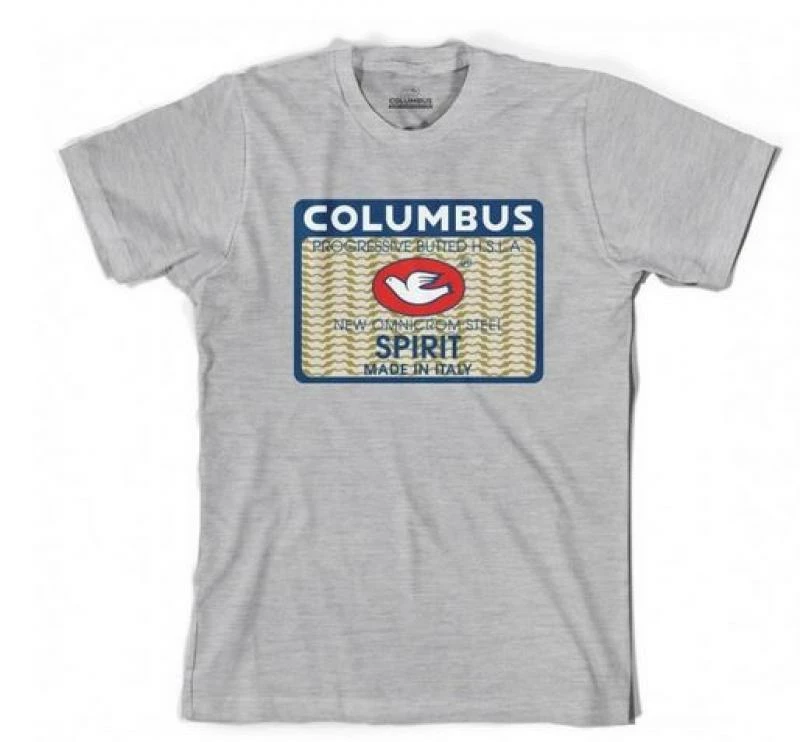 Cinelli T-shirt Columbus Spirit-steel 4 Cinelli T-shirt Columbus Spirit-steel - Image 2